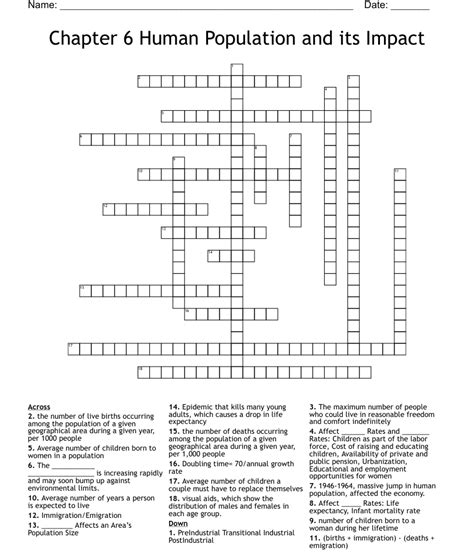 chapter 6 the human population and its impact test answers|CHAPTER 6 Human Population & Its Impact .